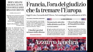 RASSEGNA STAMPA 30 GIUGNO 2024 QUOTIDIANI NAZIONALI ITALIANI PRIME PAGINE DEI GIORNALI DI OGGI [upl. by Wertheimer]