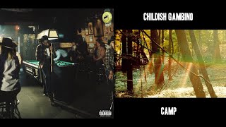 Shaboozey vs Childish Gambino  A Bonfire Song Mashup [upl. by Eveleen775]