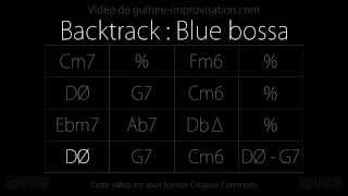 Blue Bossa 150bpm  Backing track [upl. by Dor121]