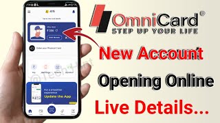 Omnicard New Account Opening process  Omnicard Minor Account Opening [upl. by Gerianne907]