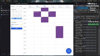 39  Building a Calendar with Nextjs  Reactjs  Tailwind  PTEN [upl. by Ashmead]