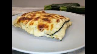 Parmigiana di zucchine bianca versione vegetariana [upl. by Aihsilef]