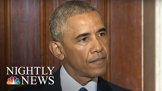 Angry President Obama Tears Into Donald Trump Like Never Before  NBC Nightly News [upl. by Pollak361]