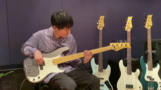 ThreeDots Guitars JB amp PB Model Impression by 目黒郁也 [upl. by Atibat]