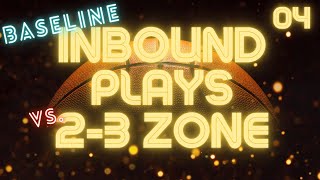 Inbound plays against 23 zone [upl. by Ahens]