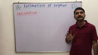 Estimation Of Sulphur By Carius Method  Quantitative Analysis [upl. by Esihcoc]