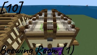 How To Build Stampys Lovelier World 10 Brewing Room Part 1 [upl. by Kecaj]