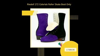 Riedell 172 Colorlab Roller Skate Boot Only [upl. by Mikaela]