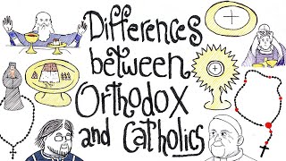 Differences Between Orthodox and Catholics Pencils amp Prayer Ropes [upl. by Langer685]