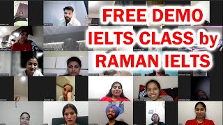 FREE DEMO CLASS  Learn IELTS with Raman  Expert Tips amp Strategies [upl. by Casanova]