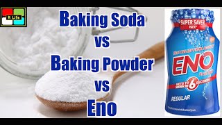 Baking SodaPowder vs ENO How to Replace [upl. by Nollahp502]