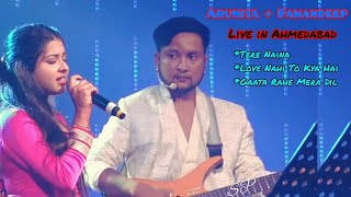 Arunita Kanjilal and Pawandeep Rajan live in Ahmedabad 30th August Duets [upl. by Nylcsoj]