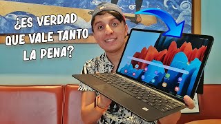 Samsung Galaxy Tab S7 Plus Experiencia de uso Review español [upl. by Newlin]