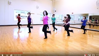 Rainberry  Line Dance Dance amp Teach in English [upl. by Ydnik]