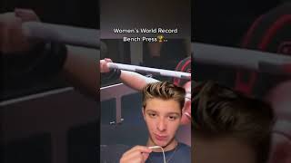 women’s world record bench press [upl. by Darell]