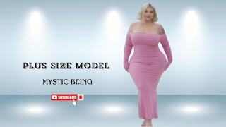 Mystic Being ▶️  Glamorous fashion curvy Plus size model [upl. by Dijam]