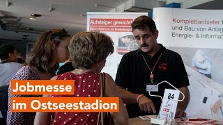 Jobmesse im Ostseestadion [upl. by Samuel]