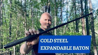 The Cold Steel Expandable Steel Baton will break stuff [upl. by Llehsem]