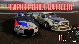 CarX drift racing Online BMW vs Online Servers  New Tacoma drift Truck looks really good [upl. by Turino42]