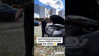 Jaka instalacja gazowa do Subaru TRIBECA 36 258 KM 2009r🤔 👉Instalacja Gazowa BRC SQ PampD LPG [upl. by Lenee]