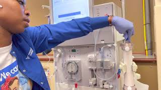 Set up a dialysis machine with me Part 1 I PCT Chronicles [upl. by Kellen299]