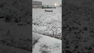 Snowmen in Poland [upl. by Farro951]