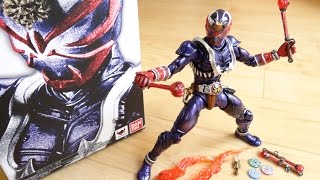 真骨彫製法 SHFiguarts 仮面ライダー響鬼 レビュー！ディスクアニマル3枚 変身音叉音角 音撃鼓 音撃棒など付属 SHフィギュアーツ ヒビキ [upl. by Leiruh405]