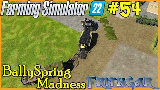 Lets Play FS22 BallySpring Madness 54 Silage Time [upl. by Anelim]