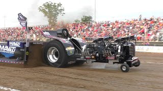 Tractor Pulling 2021 Lucas Oil Super Modified Tractors In Action At GALOT Motorsports Park [upl. by Mchale873]