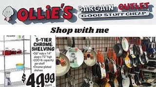 Ollies Bargain Outlet Pantry Shelving  Shop With Me [upl. by Nirred8]