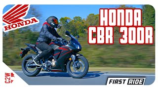 2019 Honda CBR 300R  First Ride [upl. by Balmuth]