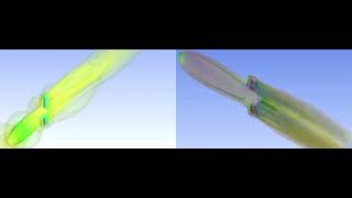 Swimming Fish Undulation CFD Simulation ANSYS Fluent UDF in Description [upl. by Terryn908]