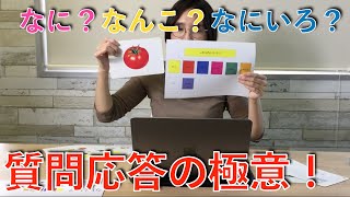 質問応答の極意！！いろんな質問への答え方は「こうやって」教える！ [upl. by Iharas519]