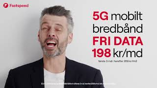 Bestil 5G mobilt bredbånd fra Fastspeed [upl. by Ulrika380]