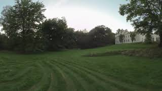 Woodbrooke garden labyrinth walk early evening late summer [upl. by Aitekram]