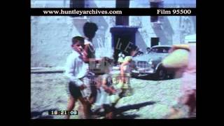 Caravanning in Spain in the 1960s Archive film 95500 [upl. by Thisbe]