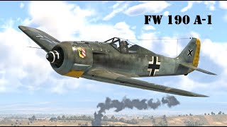 Fw 190 A1  EL MEJOR BOOM amp ZOOM DEL BR  War Thunder  Realistas [upl. by Enitnatsnoc]