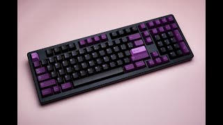 KBDfans Odin with Tecsee Purple Panda [upl. by Arrak]