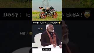 😂❤️💪🏻🧿 likeshare comment subscribe motovloggerhr26 viralshorts viralvideos pmnarendramodi [upl. by Jariah920]