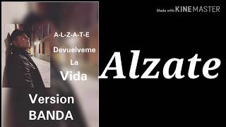 ALZATE Devuelveme la vida letra quotVersion Bandaquot [upl. by Llemar176]