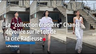 Le défilé Chanel commence sur le toit de la Cité Radieuse [upl. by Atil]