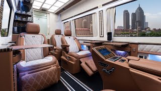 2023 Mercedes Sprinter VIP Luxury Sprinter with Toilet  Full Review Interior Exterior  First Class [upl. by Rot]