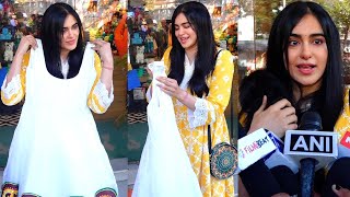 Adah Sharma Spotted With Her Pet At Ohh My Dog Pefe  MS shorts [upl. by Adelle]