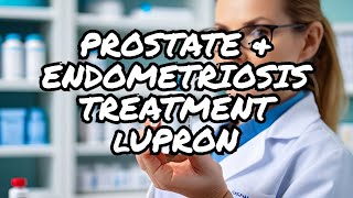 Understanding Lupron leuprorelin a treatment of Prostate Cancer endometriosis fibroids CPP [upl. by Nosro931]