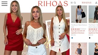 I tried RIHOAS most popular outfits😳 The Most Controversial TryOn Haul [upl. by Gudrin461]