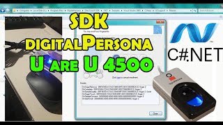 SDK digitalPersona U are U 4500 Net [upl. by Aveneg]