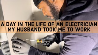 A DAY IN THE LIFE OF AN ELECTRICIAN  ADVICE and QampA ON HOW TO BECOME AN ELECTRICIAN [upl. by Anella]