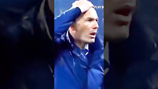 Zinedine Zidane reaction to Ronaldo Bicycle kick 🤩 [upl. by Aztinay]