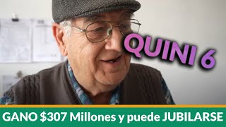 Emoción en el Quini 6 Sanjuanino Gana 307 Millones y Cumple su Sueño de Jubilarse [upl. by Karia]