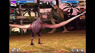 JURASSIC WORLD THE GAME DINOSAUR 🦕 TOURNAMENT BATTLE 🦖📸😱🔥 [upl. by Hollington240]